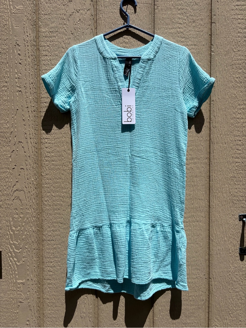 bobi Cotton Short-Sleeve Summer Dress NWT / tennis/golf dress / lightweight / XS